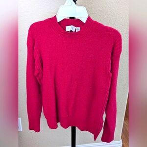 Bright Pink Women's Winter Sweater